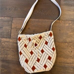 Beaded Bucket Bag